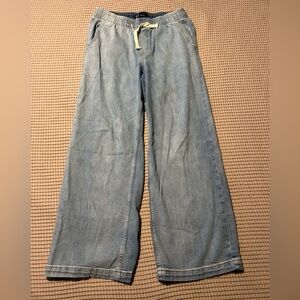 GAP Women’s Relaxed Fit Wide Leg Light Blue Jeans